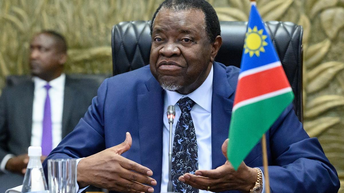 El presidente de Namibia, Hage Geingob, ha fallecido a los 82 años.