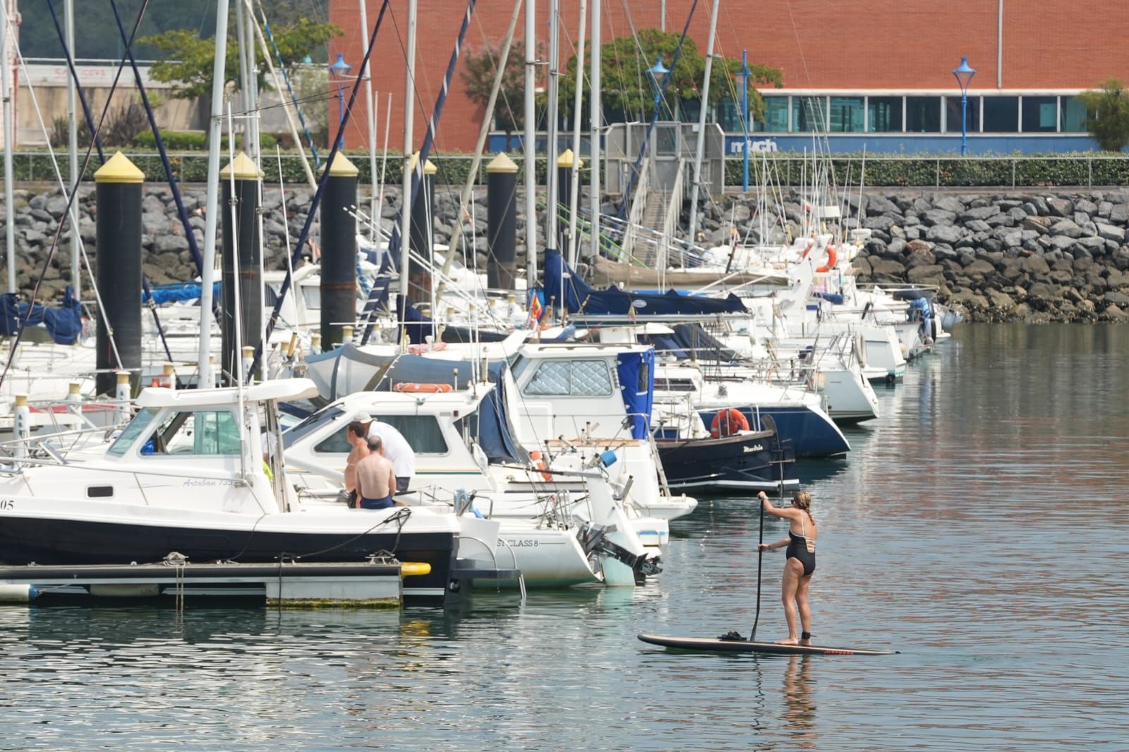En fotos: Bizkaia vuelve a achicharrarse