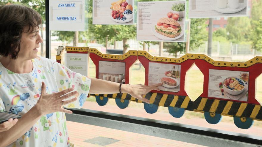 Un 'Tren de Desayunos y Meriendas' combate los ultraprocesados infantiles en Zabalgana