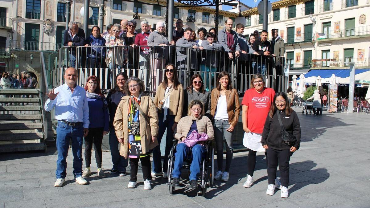 Exposición en el Día de la Salud Mental en Tudela.