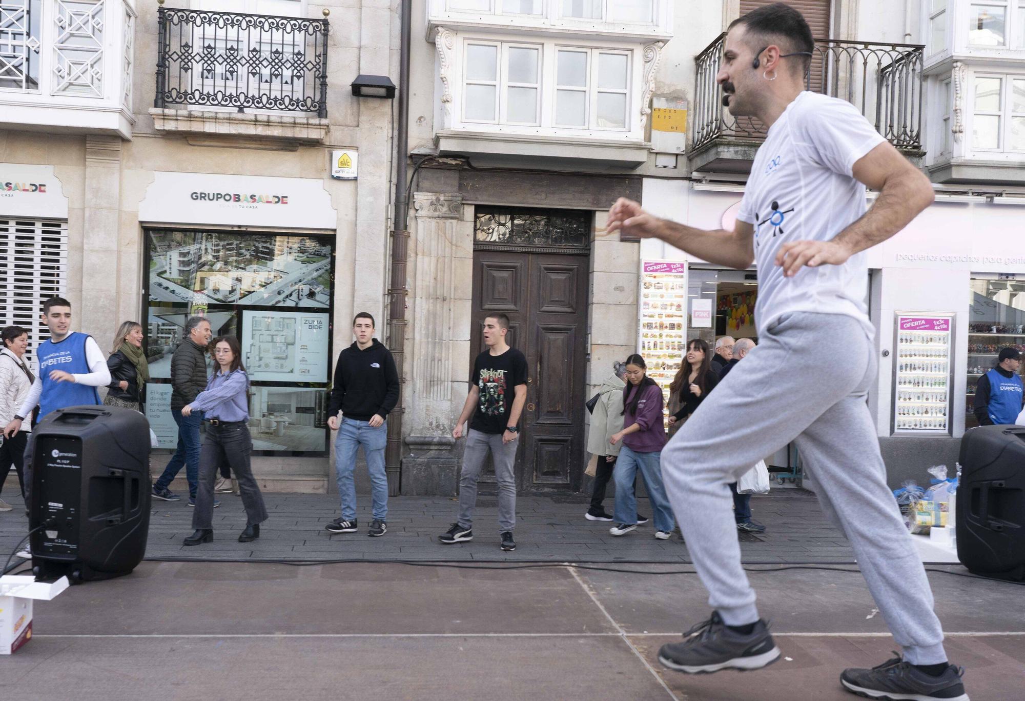 En imágenes: Vitoria se une al día mundial de la diabetes