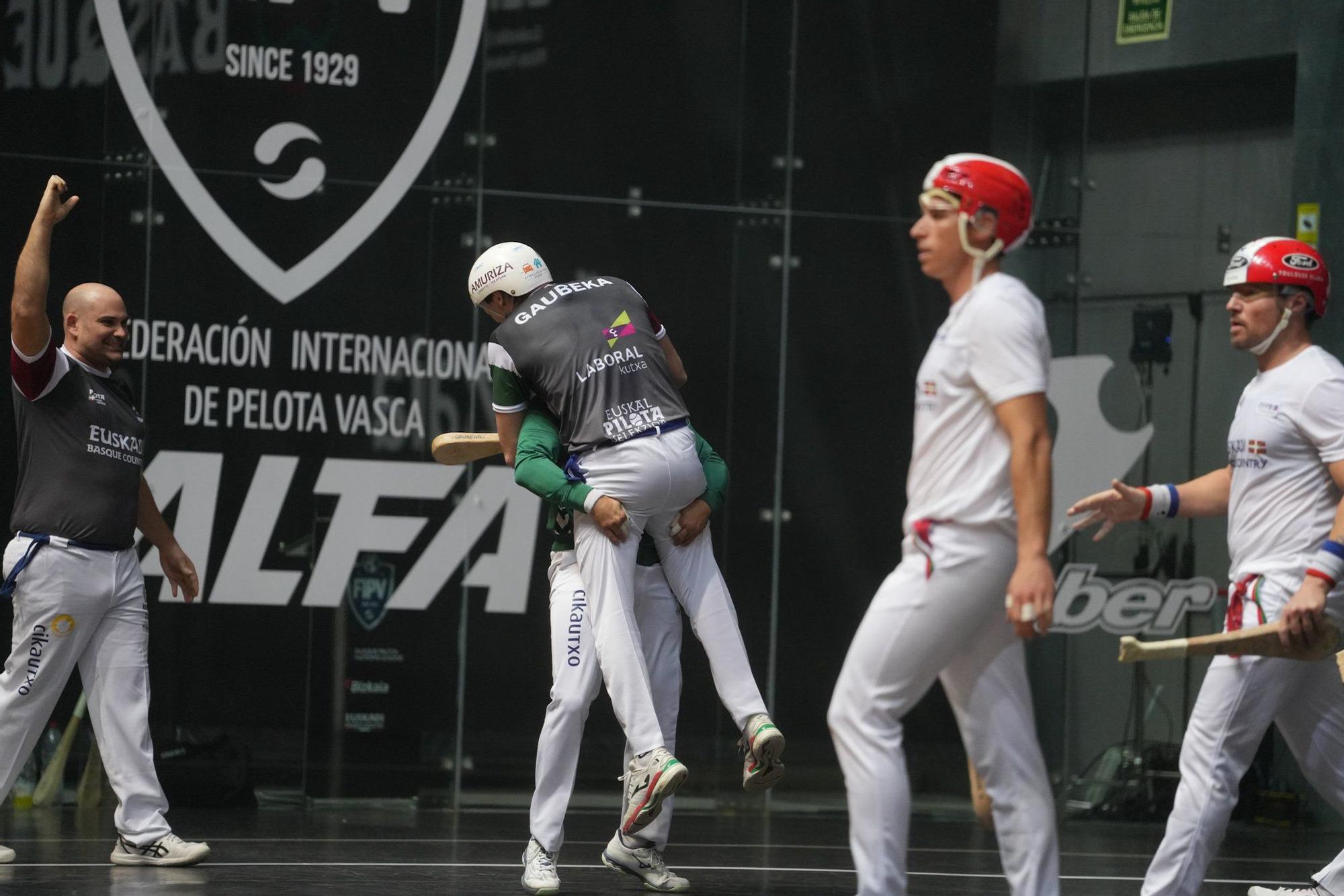 Gaubeka e Imanol superan a Necol-Brefel en la primera jornada de la Liga de Naciones en Bilbao.
