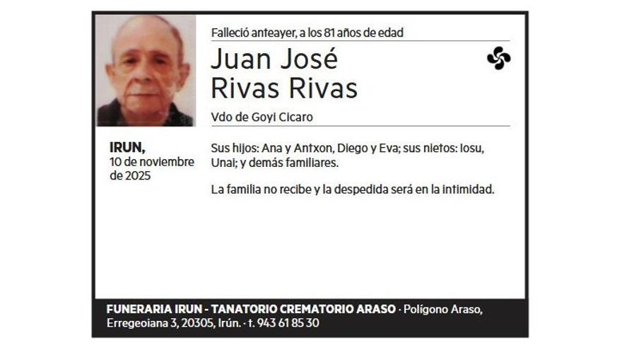 JUAN JOSE RIVAS RIVAS