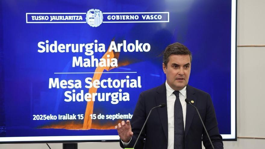 El Gobierno vasco abre con la siderurgia las mesas de análisis sobre los aranceles