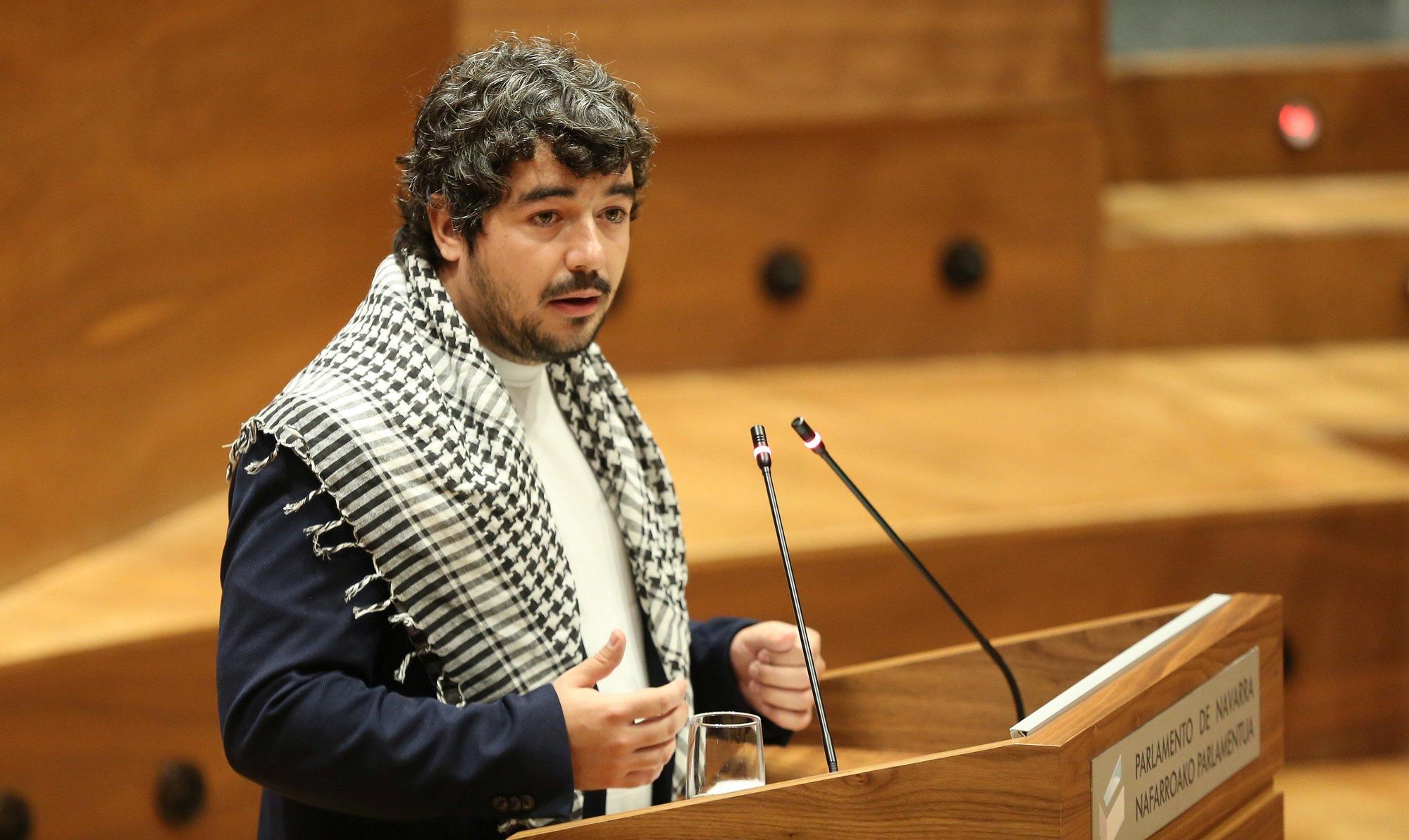 Fotos del pleno del Parlamento de Navarra del jueves 2 de octubre