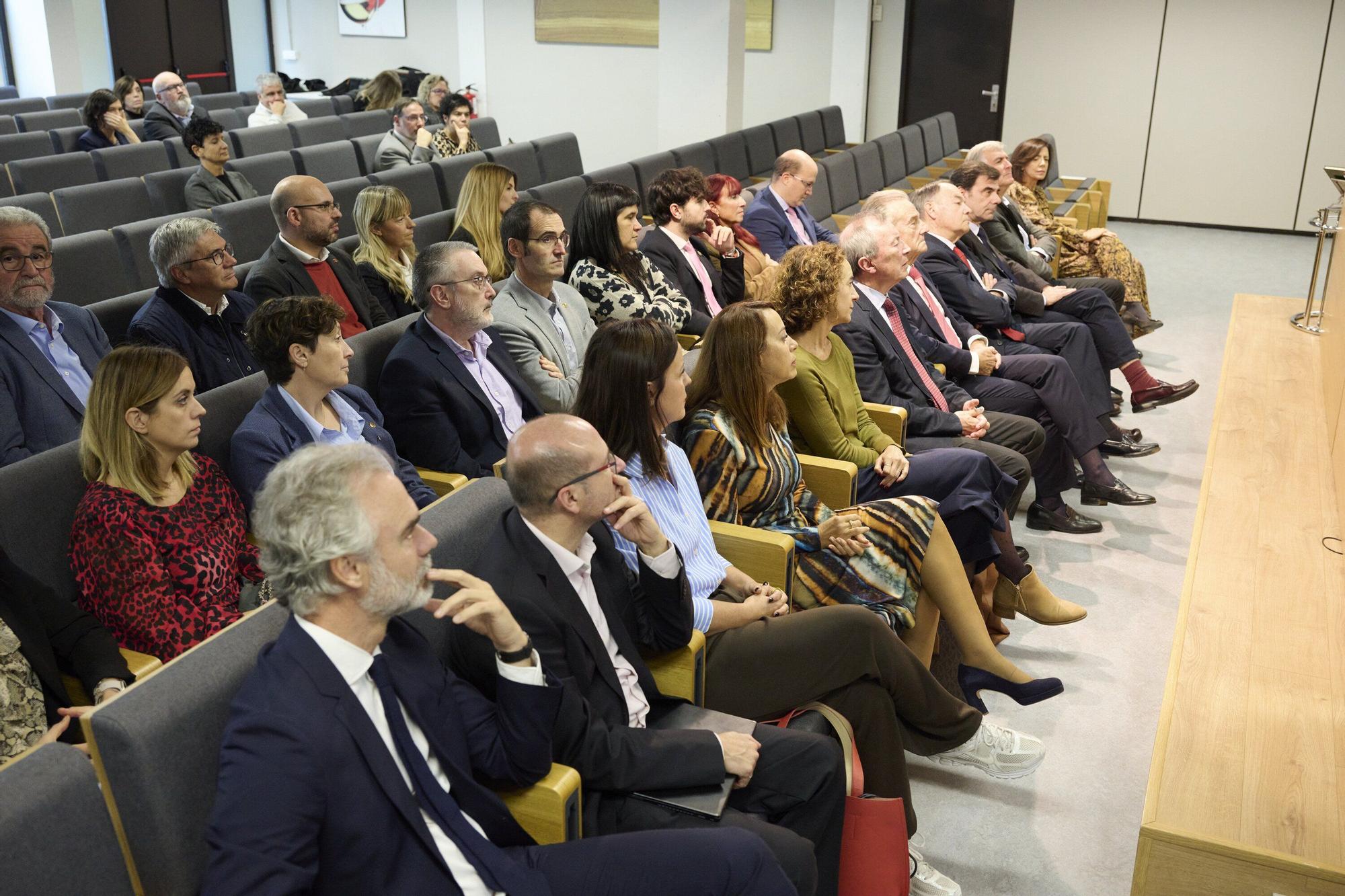 Fotos de la toma de posesión de Francisco Javier Santiago Marcos como nuevo presidente del Consejo Social de la UPNA