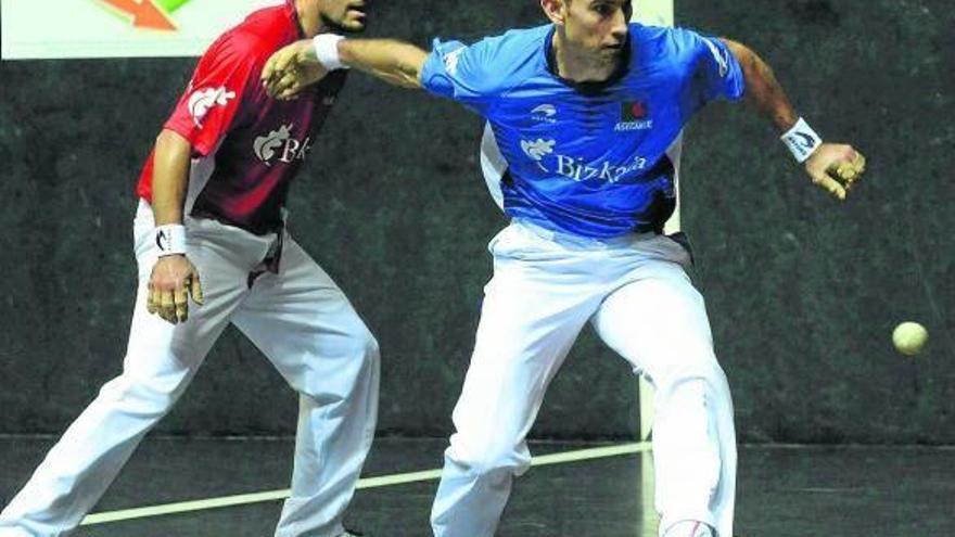 Urrutikoetxea se mostró firme en el Bizkaia y fue el mejor de su semifinal.