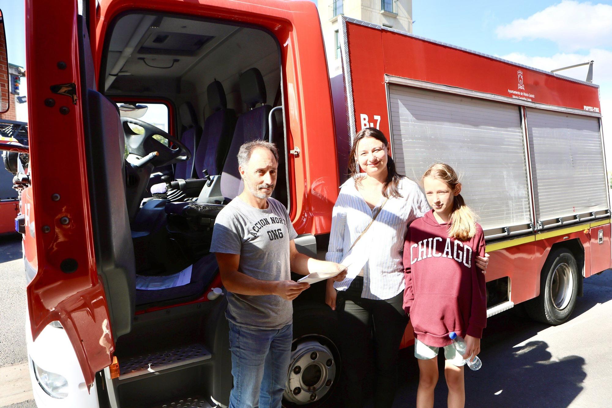 Vitoria envía camiones de bomberos a Ucrania