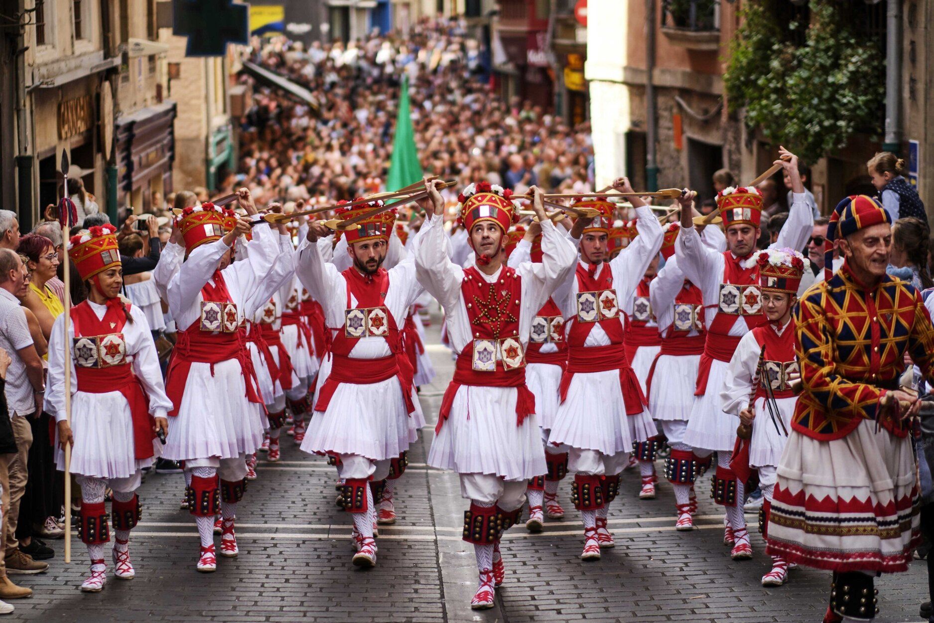 Fotos de la procesión de San Fermín Txikito