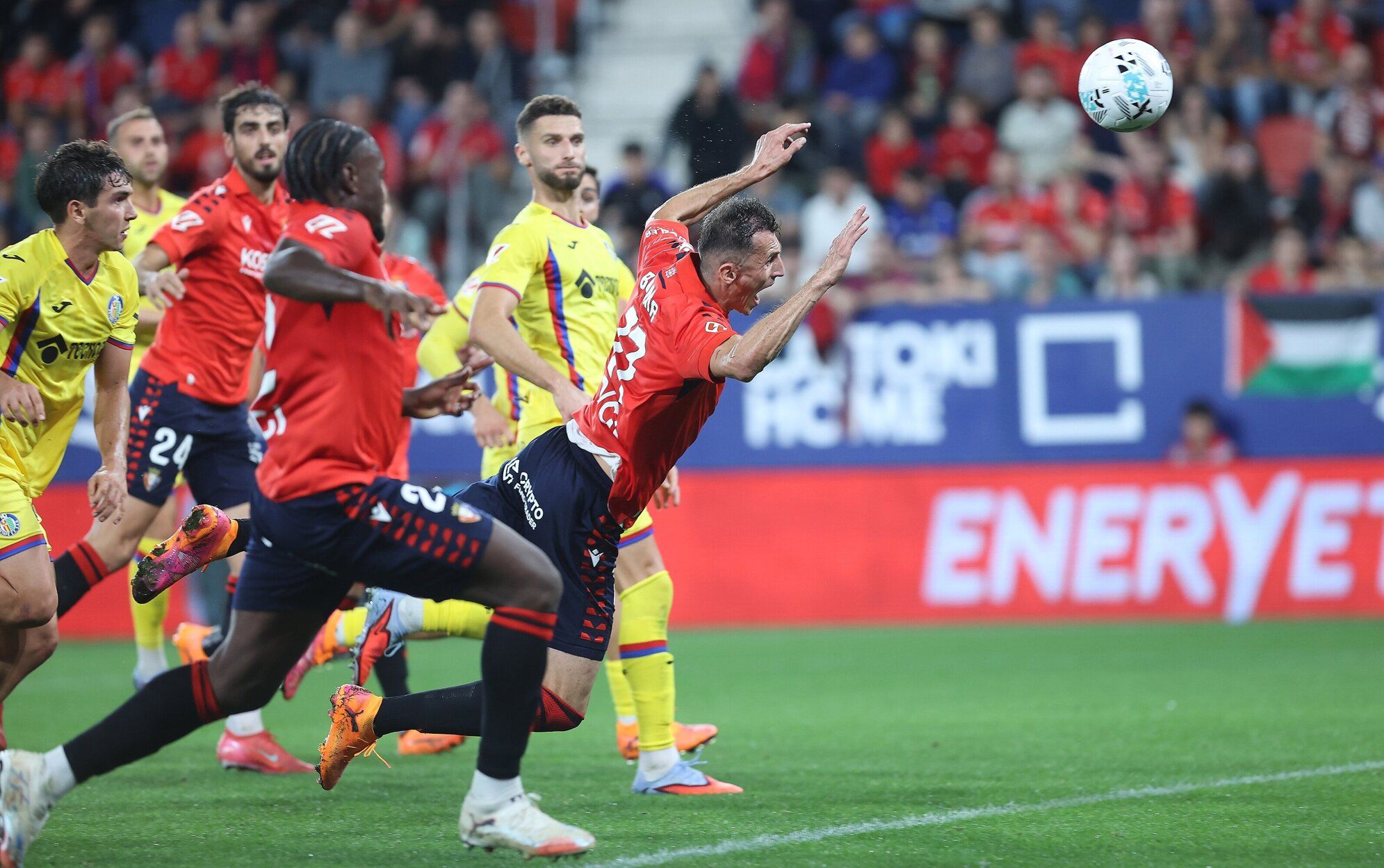 Fotos del Osasuna-Getafe en El Sadar