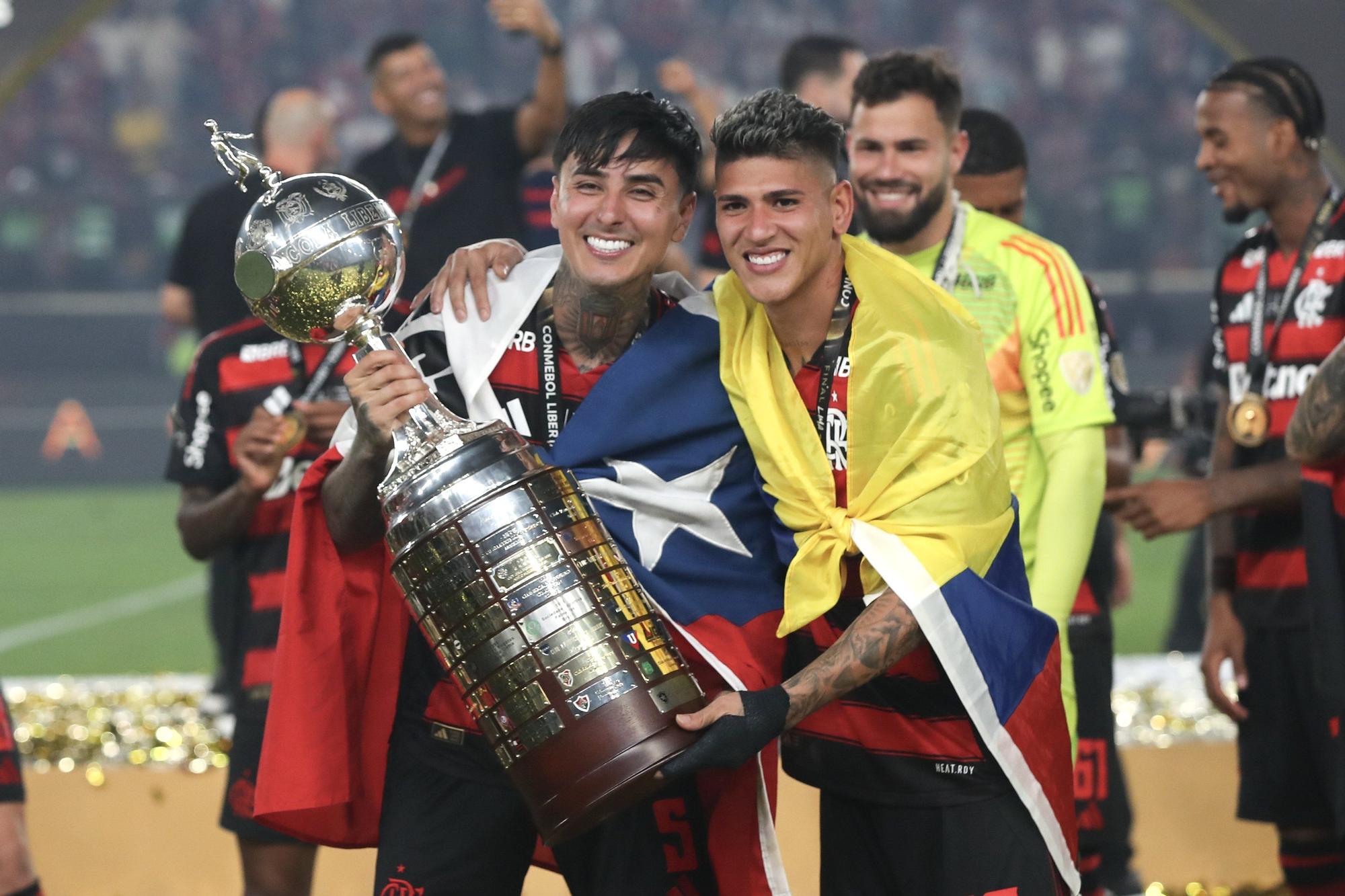En imágenes: Flamengo le da a Brasil el vigésimo quinto título de la Copa Libertadores