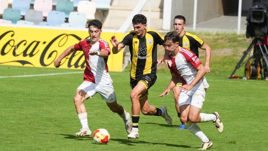 El Barakaldo se queda corto ante el Cacereño
