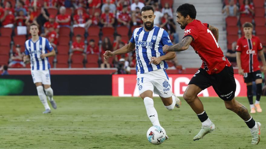 El 1x1 del Alavés ante el Mallorca: Abde, la única luz en ataque