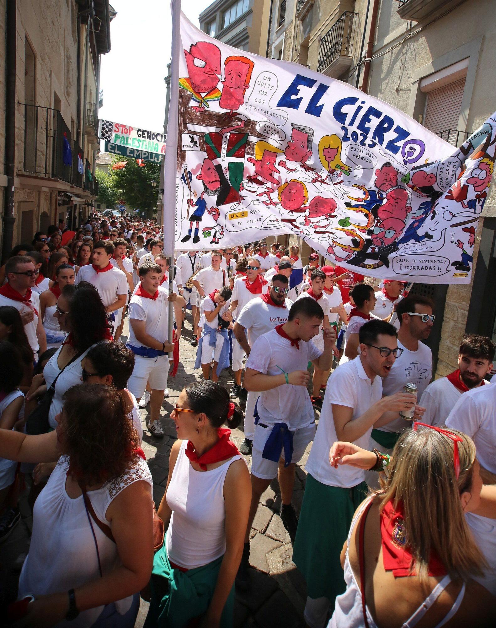 Fotos del chupinazo de Tafalla