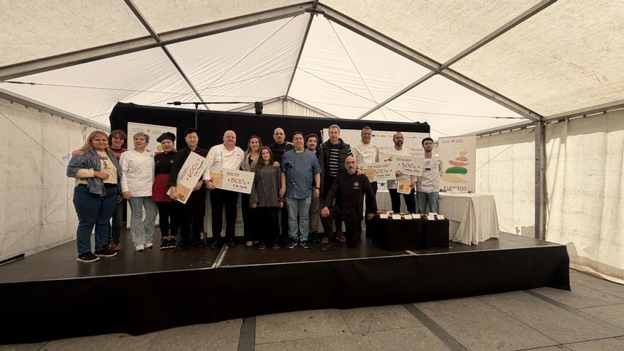 El pintxo 'Plenilunio' del BiEnara (Estell) se impone en el concurso de alimentos con Estrella