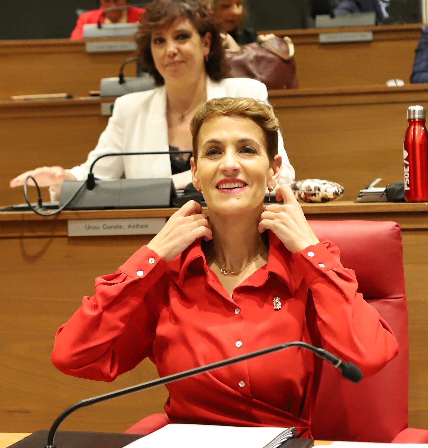 Fotos del debate del estado de la Comunidad foral de 2025