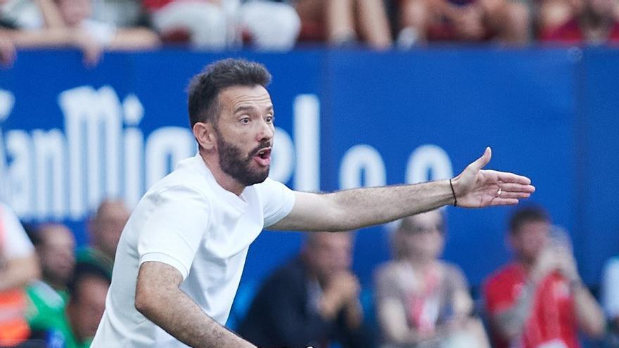 Corberán valora que el equipo se haya &quot;entregado y vaciado&quot; ante Osasuna
