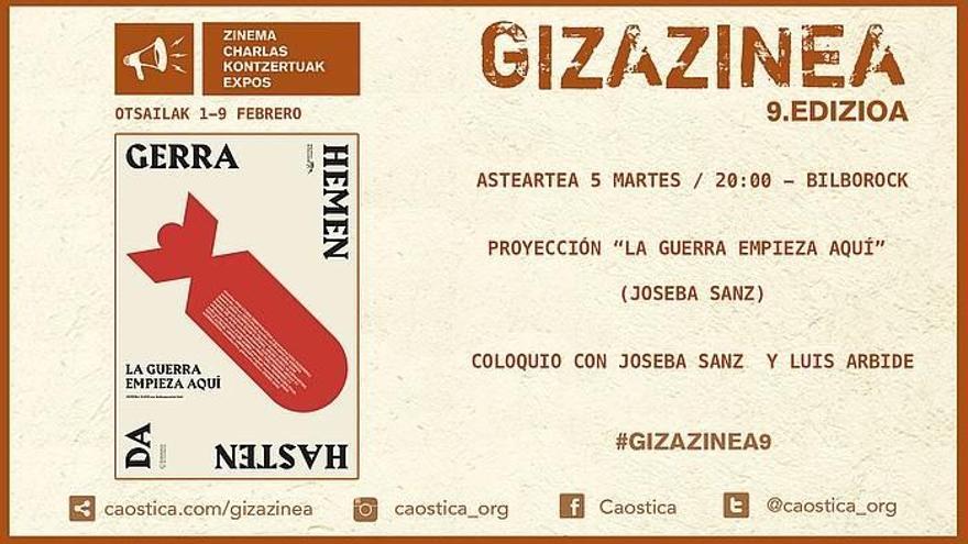 Gizazinea-ren 9. edizioa Bilboko zenbait tokitan  ospatuko da
