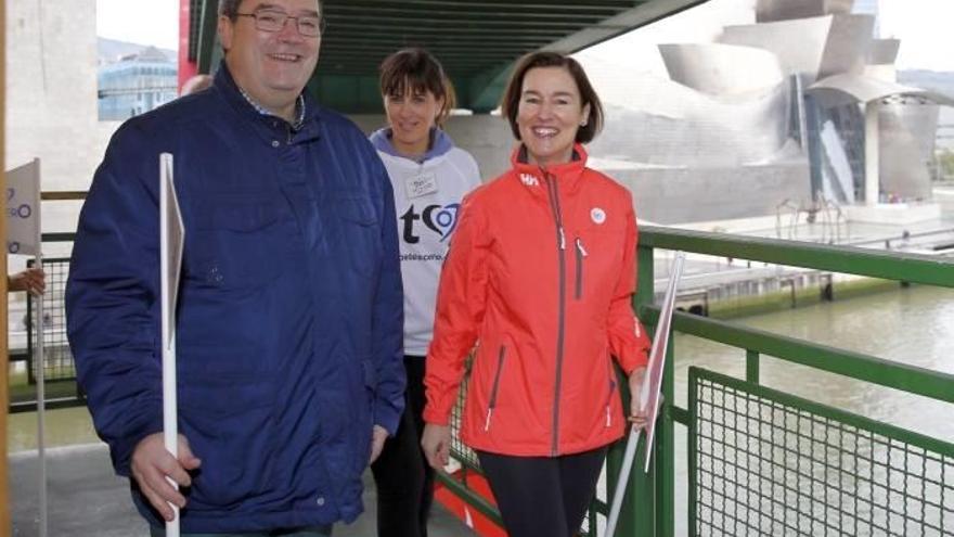 Cientos de personas recorren en Bilbao 8.848 metros contra la diabetes