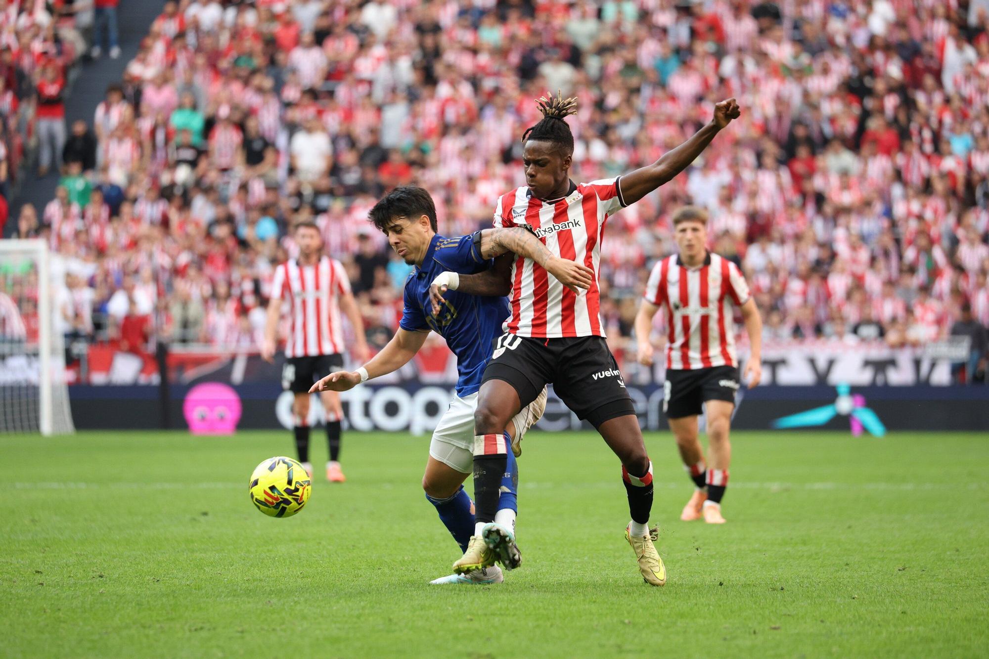 Athletic-Real Oviedo, en imágenes