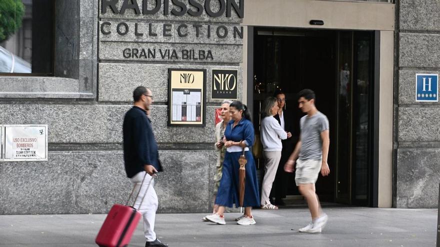 Las pernoctaciones hoteleras en Euskadi aumentan un 2,1% en abril, hasta 677.761