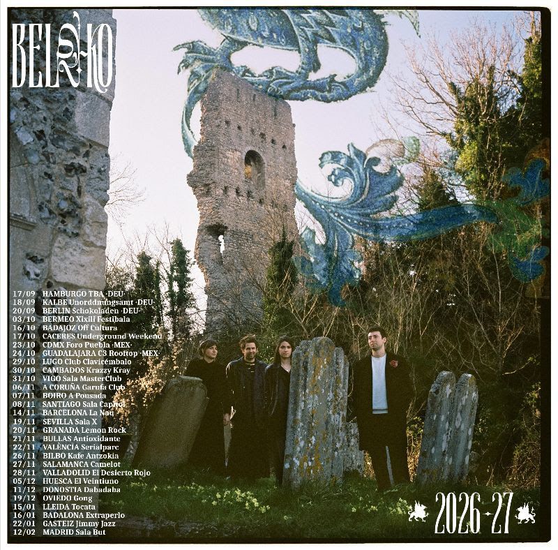 Cartel de la gira de Belako