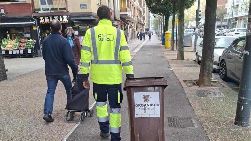 Aiaraldea amplía la recogida de biorresiduos puerta a puerta