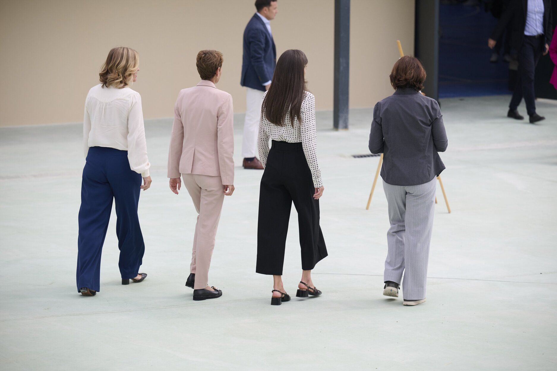 Fotos de la visita de la reina Letizia al CIP FP Lumbier IIP