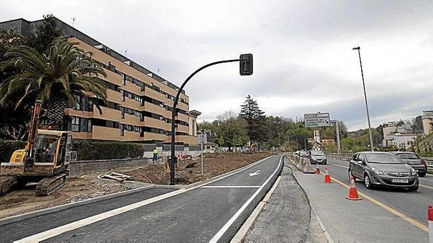 Añorga estrena el primer tramo de su nuevo Bulevar
