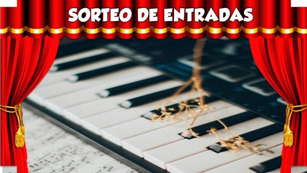 Imagen promocional del sorteo de entradas de la Banda Municipal de Música