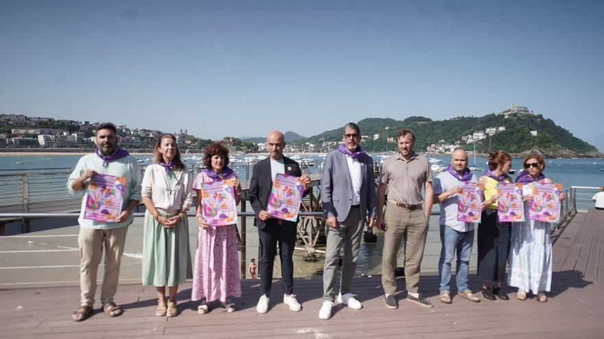 Donostia contará con puntos de prevención y asistencia contra la violencia machista las 24 horas en la Aste Nagusia