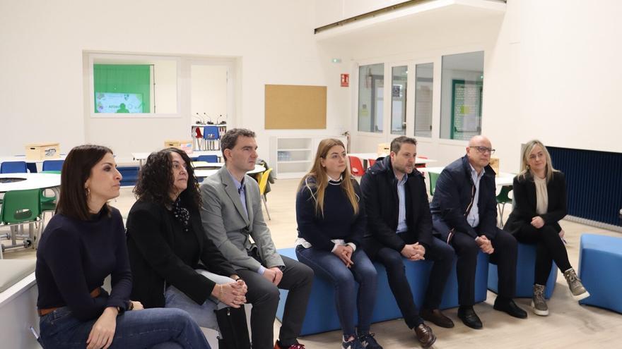 Inaugurada el aula ‘Ikasnova’ del colegio Elvira España de Tudela