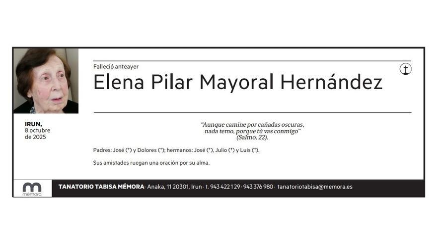 Elena Pilar Mayoral Hernández