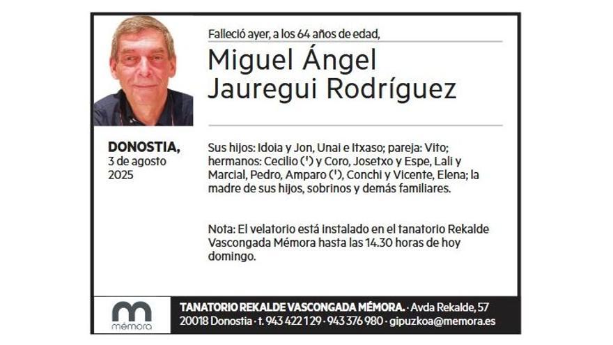 MIGUEL ANGEL JAUREGUI RODRIGUEZ