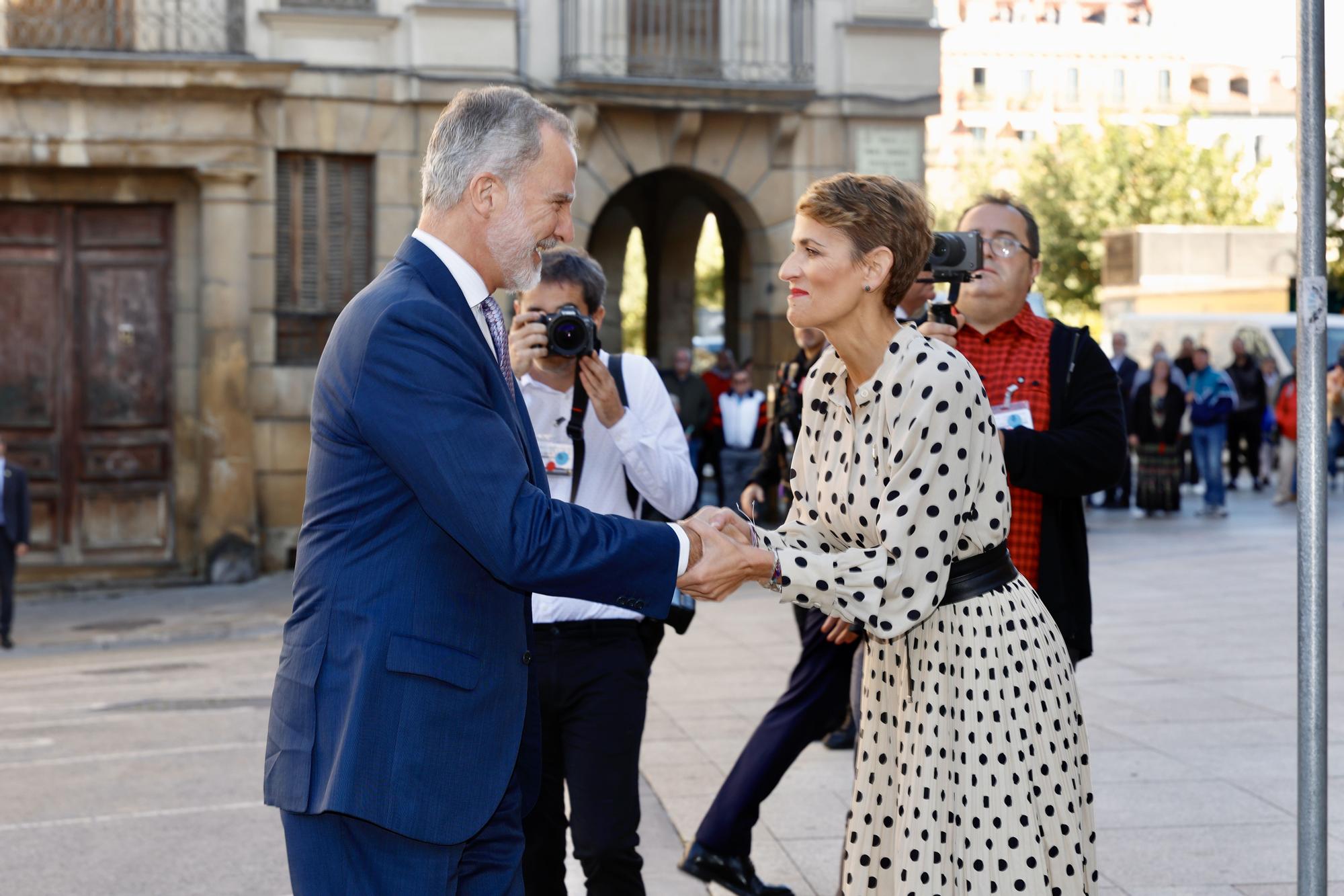 Visita de Felipe de Borbón, Leonor y Letizia a Navarra (viernes 26 de septiembre de 2025)