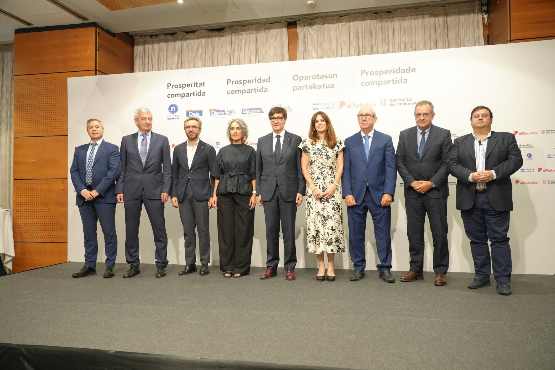 En imágenes: Foro &quot;Prosperidad Compartida&quot; en Gasteiz con Salvador Illa
