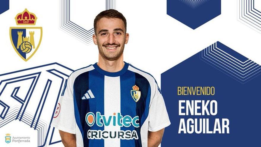 El navarro Eneko Aguilar firma por la Ponferradina