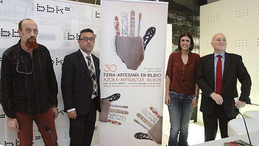 La Feria de Artesanía de Bilbao abre hoy con talleres y música