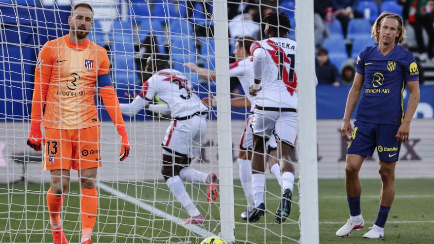 Reacción del Rayo y dura recaída del Atlético