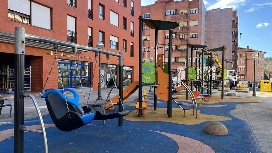 Mungia mejora el parque de Agirre Jauregia