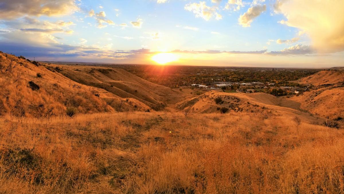Table Rock, un conocido punto panorámico en lo alto de Boise.