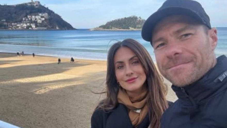 Xabi Alonso y Nagore Aranburu desconectan en Gipuzkoa: "Donde mejor se está"