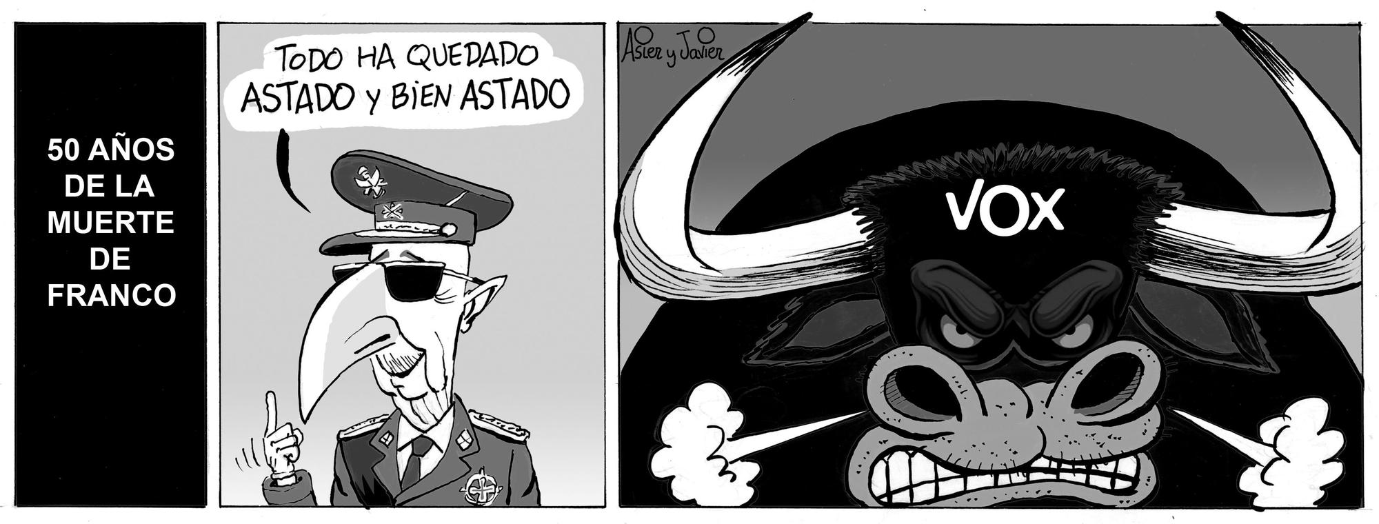 La tira de Asier y Javier del martes 18 de noviembre 2025