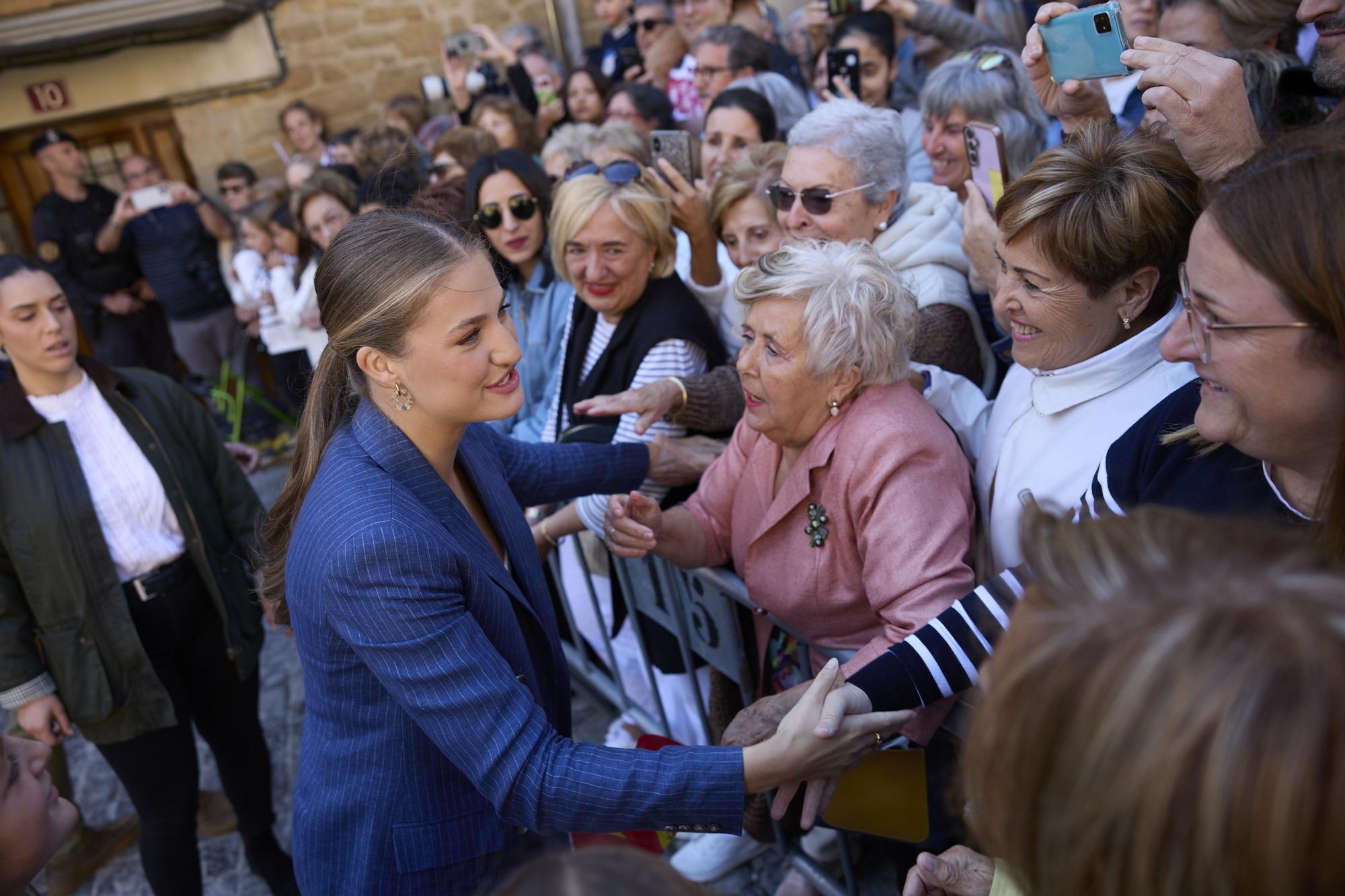 Fotos de la visita de los Reyes a Olite y Tudela