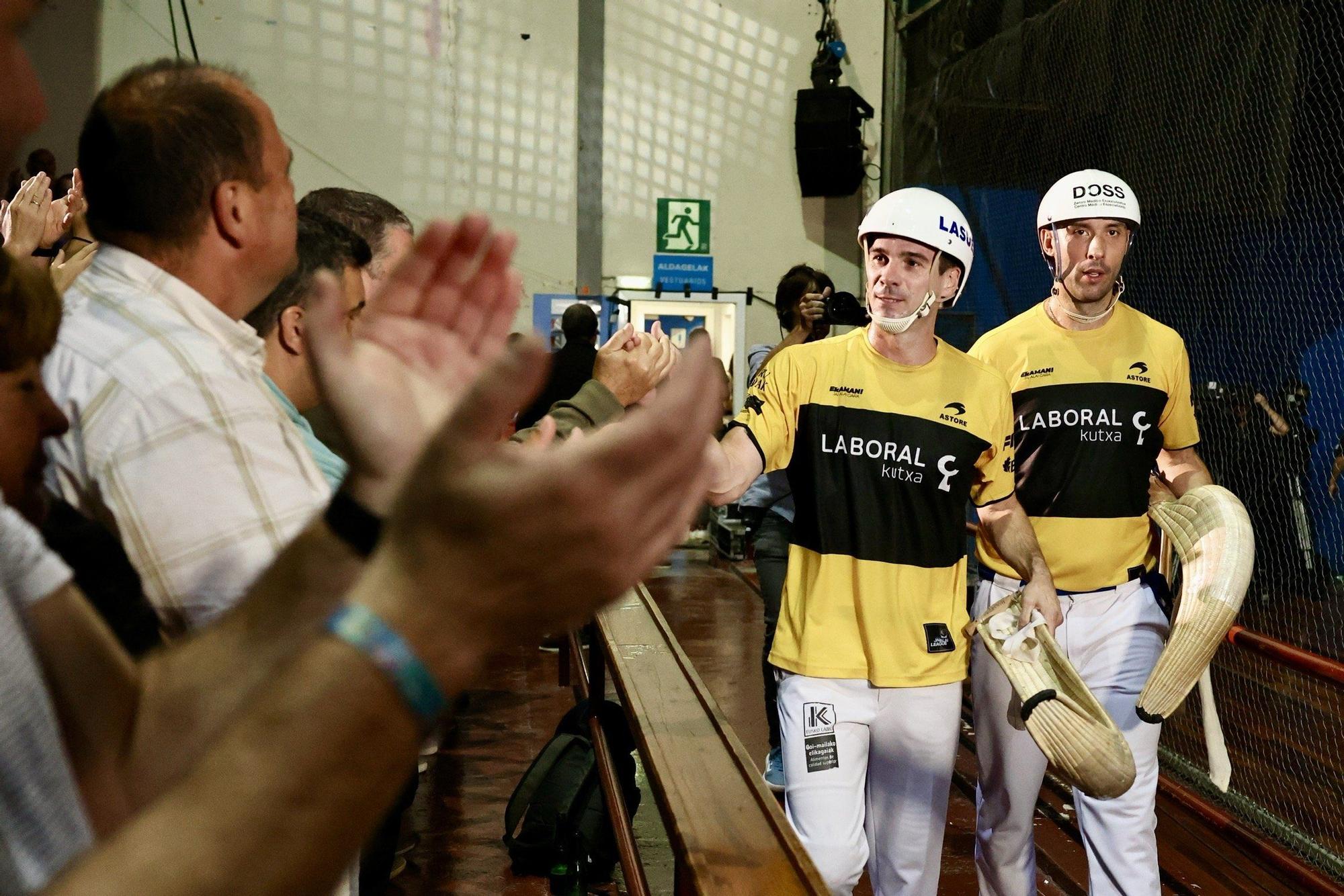 Barandika-López y Elaia-Maia, campeones de la Jai Alai League ante Urreisti-Basque y Sorozabal-Arai