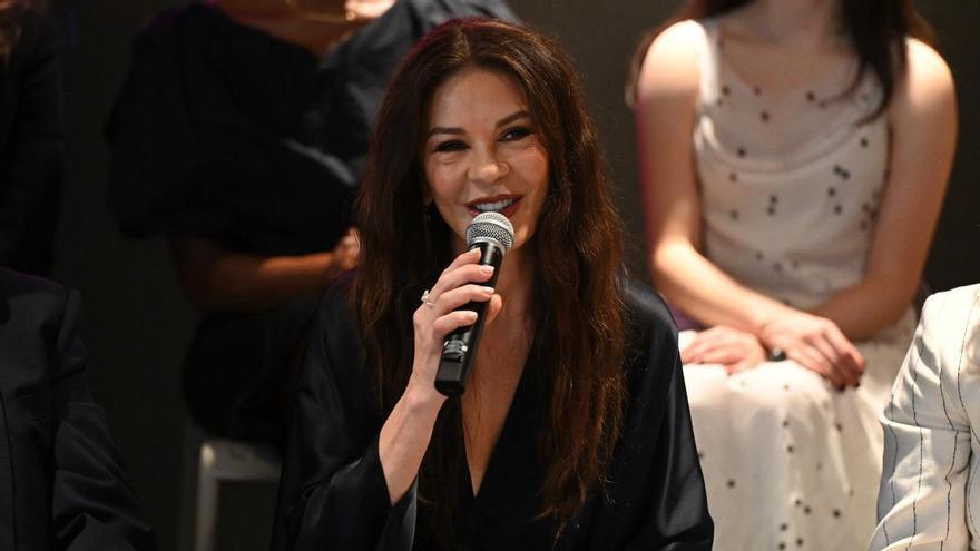 Catherine Zeta-Jones: "He encontrado en Euskadi una conexión enorme con mi Gales natal; compartimos el mismo orgullo y sentido de pertenencia"