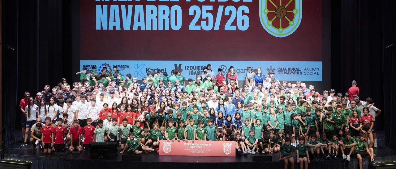 Fotos de la gala del fútbol navarro