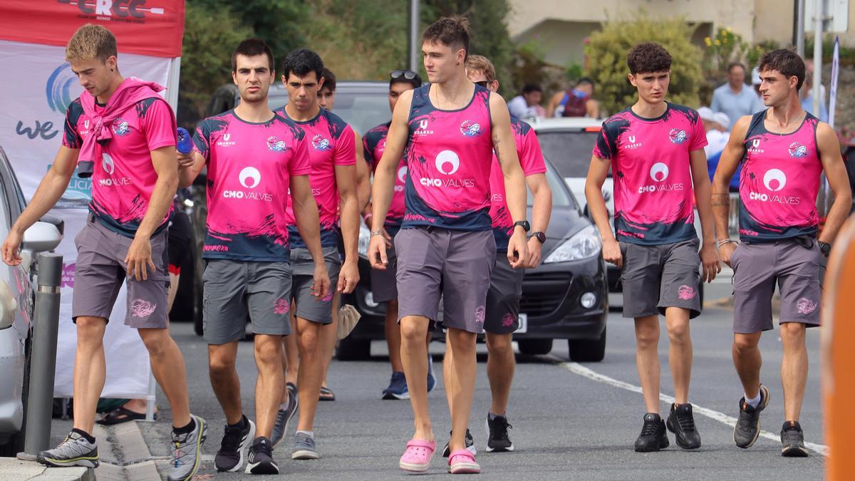 Remeros de Pasai Donibane.