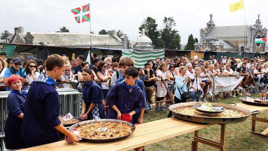 Las paellas de Aixerrota tendrán un recinto más reducido este año