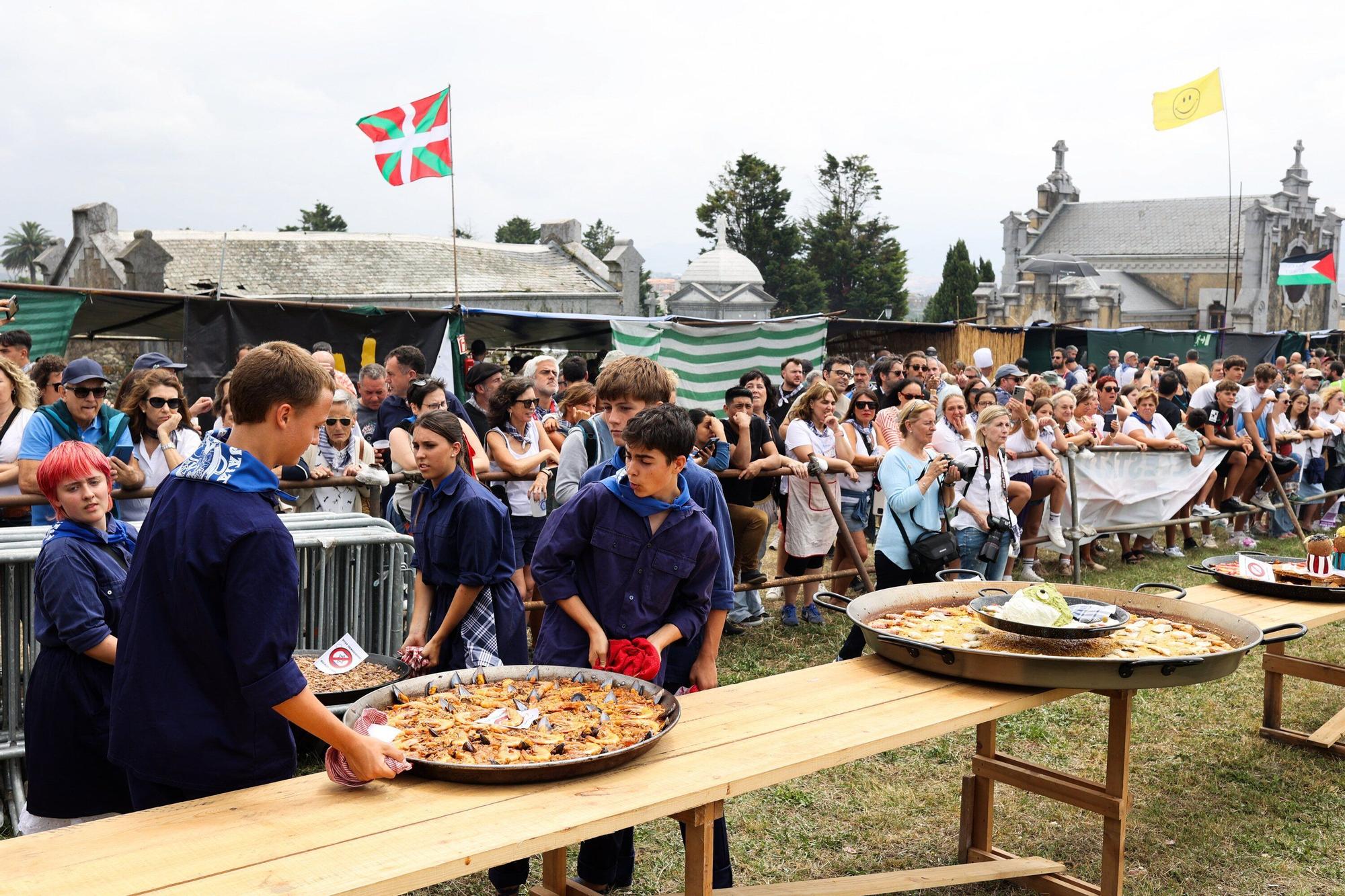 En imágenes: Getxo celebra sus Paellas de Aixerrota